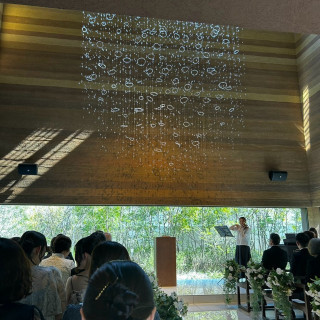 晴天だったため陽の光が入って綺麗でした