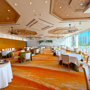 オレンジの披露宴会場|775481さんのAMANDAN SAIL～アマンダンセイル～の写真(2559906)