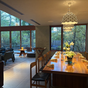 30人までのパーティー会場
天井が高い|775489さんの星野リゾート 軽井沢ホテルブレストンコートの写真(2559962)