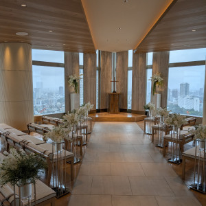 入場した直後の景色です。|775498さんのストリングスホテル東京インターコンチネンタルの写真(2560209)