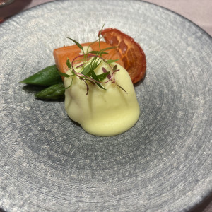 コース料理|775502さんのTHE BAYSUITE SAKURAJIMA TERRACE（ザベイスイートサクラジマテラス）の写真(2561661)