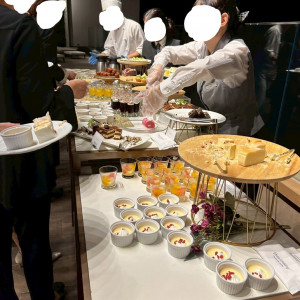 プレミアムブッフェ|775502さんのTHE BAYSUITE SAKURAJIMA TERRACE（ザベイスイートサクラジマテラス）の写真(2561709)