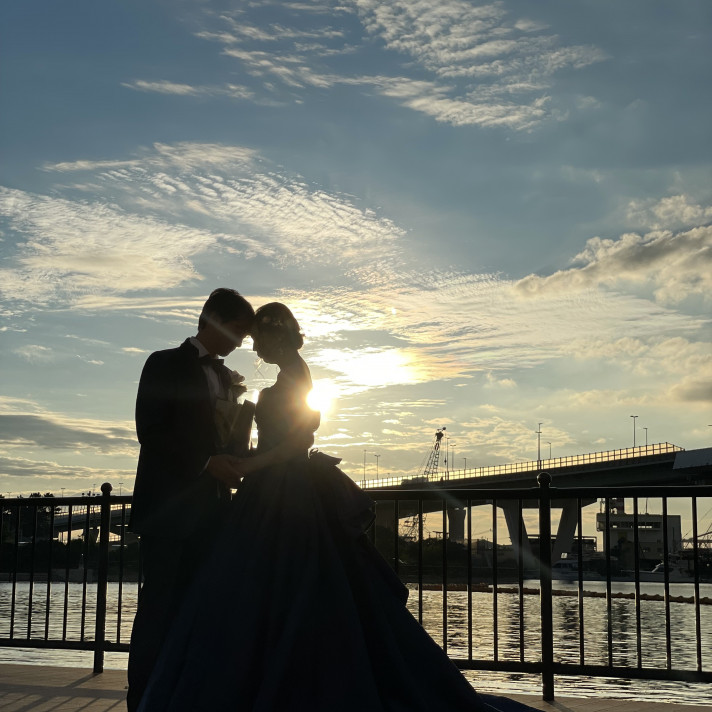 サンセットの前撮り