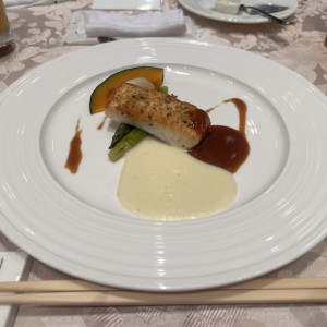 試食会時のメニュー|775527さんのザ・リーヴス プレミアムテラスの写真(2560378)