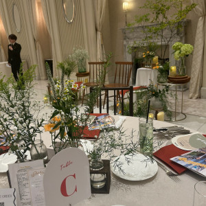 自由度が高いコーディネートが可能です|775533さんのAQUA GARDEN TERRACE（アクアガーデンテラス）/テイクアンドギヴ・ニーズウェディングの写真(2560320)