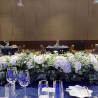 新郎新婦席から見た披露宴会場