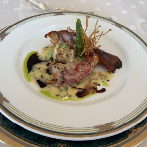 オマール海老の料理|775555さんのホテル ザ・マンハッタンの写真(2560430)