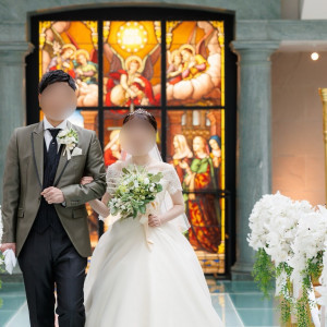 バージンロード|775555さんのホテル ザ・マンハッタンの写真(2560423)