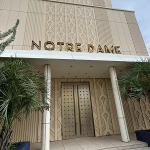 チャペルの外観|775574さんのノートルダム大阪ONE/FIVESTAR WEDDINGの写真(2560643)