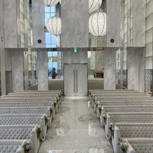 チャペル|775574さんのノートルダム大阪ONE/FIVESTAR WEDDINGの写真(2560647)