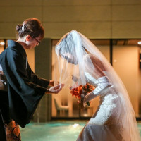 バージンロードスタイルで登場