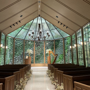 チャペル|775612さんのアーヴェリール迎賓館（名古屋）/テイクアンドギヴ・ニーズウェディングの写真(2560744)