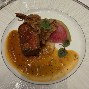 コース料理のお肉料理|775616さんの岐阜モノリスの写真(2572611)