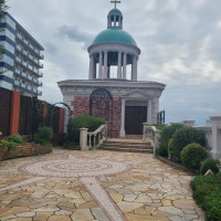 石畳のガーデン(屋上)