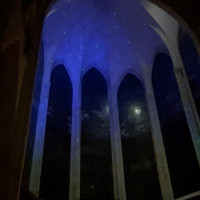 画質粗いのですが、プラネタリウム仕様になった瞬間です