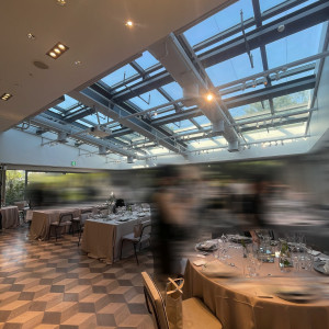 soraniwaの会場。上も窓で晴れた日は最高です|775617さんのTRUNK(HOTEL)(トランクホテル)の写真(2564876)