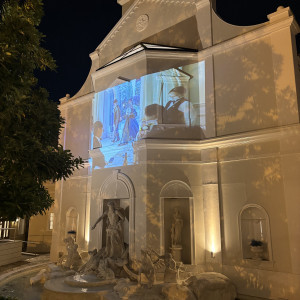 終わった後のエンディングムービープロジェクションマッピング|775621さんのアニヴェルセル 大宮の写真(2560768)