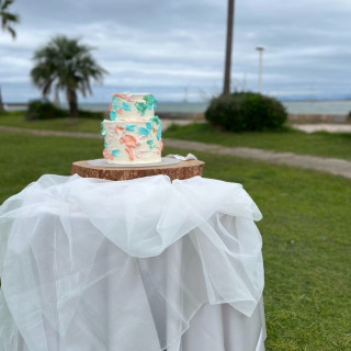 ゲスト様が待ち時間に作ってくれた
ペイントケーキ