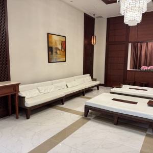 ゲスト待合場所|775647さんのラソール ガーデン・アリビラ クリスティア教会 チュチュリゾートウエディングの写真(2561885)