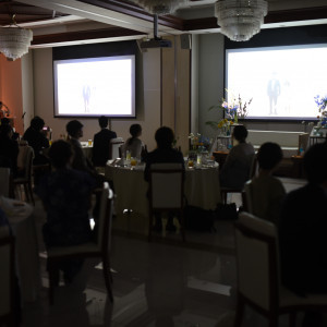 新郎新婦中座時会場|775647さんのラソール ガーデン・アリビラ クリスティア教会 チュチュリゾートウエディングの写真(2562148)