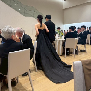 黒ドレス|775671さんのMIRAIE Wedding（ミライエウエディング）の写真(2561184)