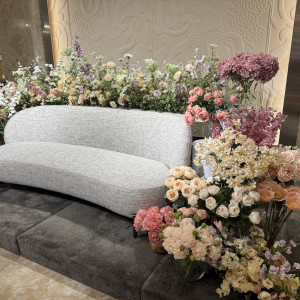 披露宴会場のソファー|775679さんのザ クラブ オブ エクセレントコーストの写真(2561145)