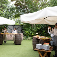 ケーキビュッフェの全体像