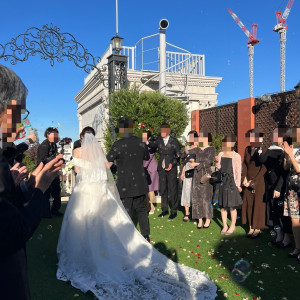 屋上に少しガーデンがあり高層階で眺めが良かった。富士山見えた|775689さんのカサ・デ・アンジェラの写真(2570590)