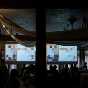 ムービー上映の雰囲気|775689さんのBARN&FOREST148〜バーン&フォレスト148〜の写真(2570303)