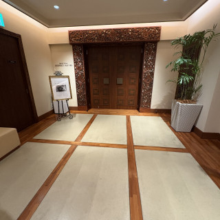 披露宴会場入り口