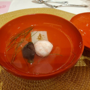 お吸い物|775764さんの大國魂神社 結婚式場の写真(2561409)