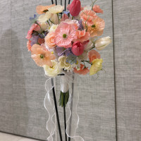 持ち込みのブーケ（造花）