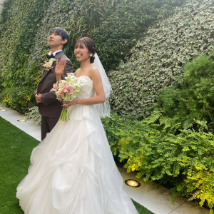 ガーデン写真|775766さんのアーセンティア迎賓館（大阪）/テイクアンドギヴ・ニーズウェディングの写真(2561375)