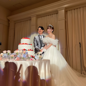 ケーキ入刀|775800さんの品川プリンスホテルの写真(2561978)