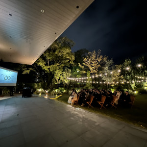 エンドロールはガーデンシアターで。|775820さんのザ・リバーサイドテラス広島ツリーズスクエアの写真(2562107)