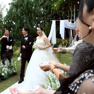 挙式も、披露宴会場も理想すぎて夢のような空間でした|775820さんのザ・リバーサイドテラス広島ツリーズスクエアの写真(2562126)