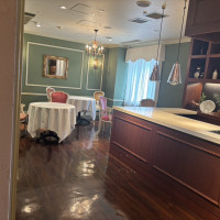 披露宴会場横のオープンキッチン