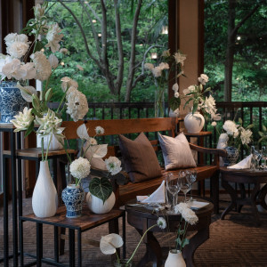 新郎新婦高砂です。|775825さんのTHE GARDEN PLACE SOSHUEN(ザ・ガーデン・プレイス 蘇州園)の写真(2561613)