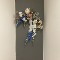 ちょっとしたところにも装花がオシャレです!