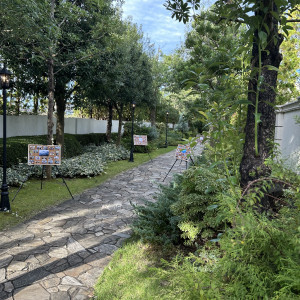 庭がかなり広いです！|775836さんのアーカンジェル迎賓館（宇都宮）/テイクアンドギヴ・ニーズウェディングの写真(2561782)