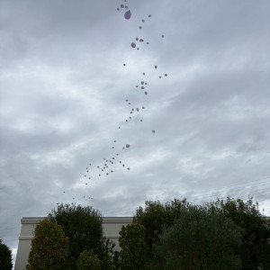 バルーンリリースをしました！|775836さんのアーカンジェル迎賓館（宇都宮）/テイクアンドギヴ・ニーズウェディングの写真(2561783)