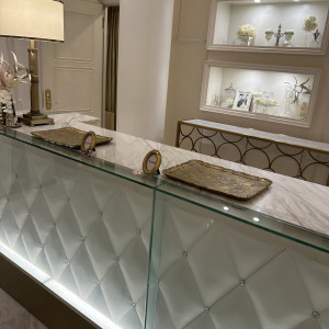 受付もオシャレです。|775836さんのアーカンジェル迎賓館（宇都宮）/テイクアンドギヴ・ニーズウェディングの写真(2561763)