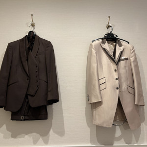 タキシードもたくさんの種類があります!|775836さんのアーカンジェル迎賓館(宇都宮)/テイクアンドギヴ・ニーズウェディングの写真(2561775)