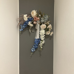 ちょっとしたところにも装花がオシャレです！|775836さんのアーカンジェル迎賓館（宇都宮）/テイクアンドギヴ・ニーズウェディングの写真(2561749)