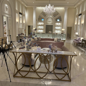 入口にウェルカムアイテムを飾れます！|775836さんのアーカンジェル迎賓館（宇都宮）/テイクアンドギヴ・ニーズウェディングの写真(2561767)