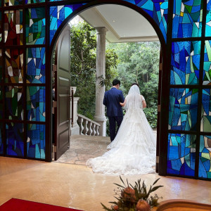 一目惚れした決め手のステンドグラス|775850さんのアルタビスタガーデンの写真(2562853)