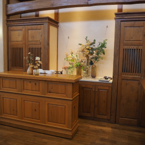 ロビーの受付|775851さんのOrange Vert（オランジュ：ベール）●BRASSグループの写真(2561805)