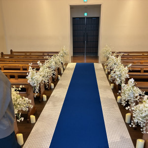 挙式
ステージからの景色|775853さんのリヴァージュブラン(RIVAGE BLANC)の写真(2561802)