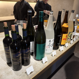 豊富なドリンク