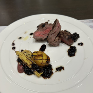 バルサミコとお醤油のソース